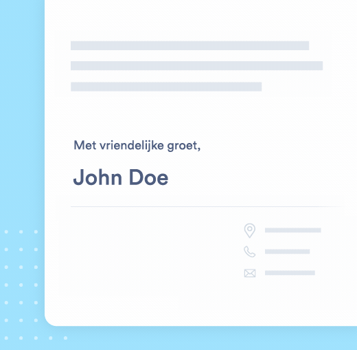 E-mailhandtekening